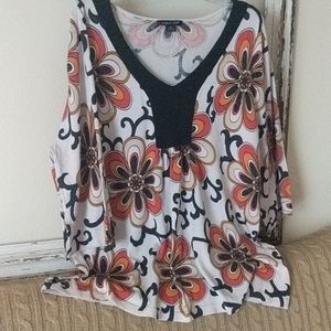 August Silk lightweight sweater tunic